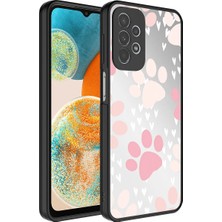 Ummeslem Samsung Galaxy A53 5g Kılıf Aynalı Desenli Kamera Korumalı Parlak Cep Telefonu Için Uyumlu Mirror Kapak