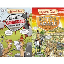 Eğlenceli Bilgi Yayınları Burası Çanakkale Buradan Geçiş Yok ve Kutül Amare - Kayıtlara Geçen Son Zafer (Metin Özdamarlar)