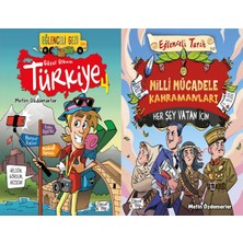 Eğlenceli Bilgi Yayınları Güzel Ülkem Türkiye 4 ve Milli Mücadele Kahramanları - Her Şey Vatan Için (Metin Özdamarlar)