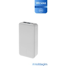Wesdar S659 Powerbank 20.000 Mah 22.5W Hızlı Şarj