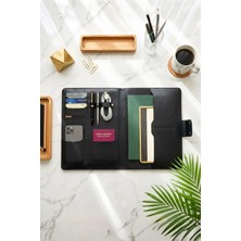 Vardo Ingrid 34x24,5 cm Macbook Air/Pro 13-14 Inç, Ipad Organizer Notebook & Evrak & Tablet Çantası
