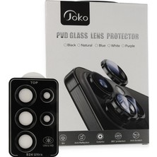 Balkan Grup Joko Galaxy S23 Ultra Pvd Metal Kamera Lens - Siyah