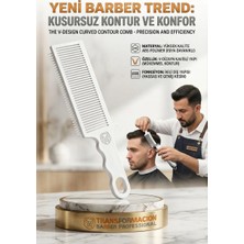 Transformacion Kuaför Berber Kavisli Kontur Kesim Yardmcı Tarak 720486