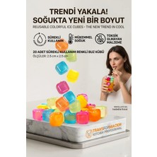 Transformacion Nordgröna 20 Adet Sürekli Kullanım Buz Küpü