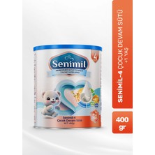 Senimil -4 Çocuk Devam Sütü 400 gr 12+ Ay (Teneke Kutu)