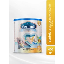 Senimil -3 Bebek Devam Sütü 400 gr 9-12 Ay (Teneke Kutu)