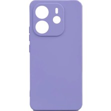 Ummeslem Xiaomi Redmi Note 14 4g Cep Telefonu Için Uyumlu Kılıf Kapak Biye Silikon