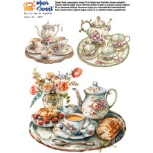 Mavi Sanat Ütü ile Rub On Transfer Kağıdı A4 Model No: 0057