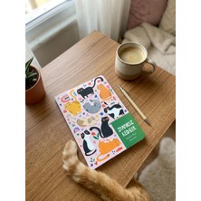Thinkbook Zamansız Ajanda, Çiçekli Kedi Ajanda
