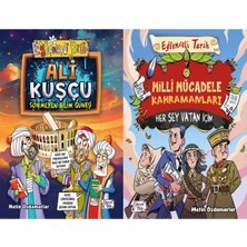 Eğlenceli Bilgi Yayınları Ali Kuşçu - Sönmeyen Bilim Güneşi ve Milli Mücadele Kahramanları - Her Şey Vatan Için (Metin Özdamarlar)