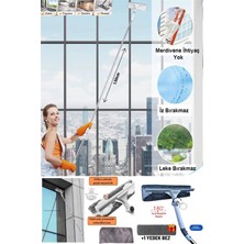  Bükülür Paletli Oynar Başlıklı Camsil Çekçek Cam Silme Aparatı