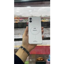 İzel Aksesuar Samsung Galaxy A06 Sert Pc Sararmaz Magsafe Şeffaf  Kılıf