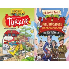 Eğlenceli Bilgi Yayınları Güzel Ülkem Türkiye 3 ve Milli Mücadele Kahramanları - Her Şey Vatan Için (Metin Özdamarlar)