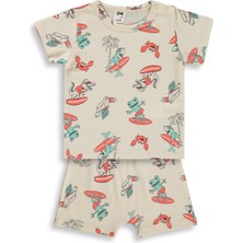 Civil Baby Surf Empirmeli 6-18 Ay Takım - Bej