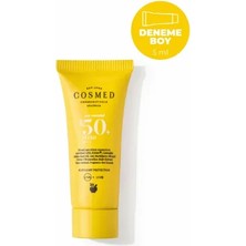 Cosmed Sun Essential Fluid Spf 50 Tüm Cilt Tipleri Için Yüz Güneş Kremi Yeni Nesil Filtreler 5 ml