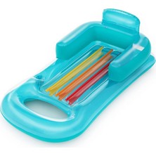 Bestway Mavi Bardaklı Lüks Koltuklu Şişme Yatak 161X84 cm - Mavi