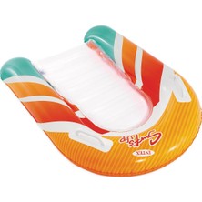 Intex Tutmaclı Sorf Yatak 84X79 cm - Turuncu