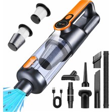 Blackbird Game Center Carbon ST-126Plus 22000PA Güçlü Şarjlı El Süpürgesi Araba ve Ev Tipi Kablosuz Süpürge