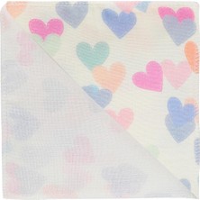 Civil Baby Kalp Empirme 75X75 cm Battaniye - Ekru