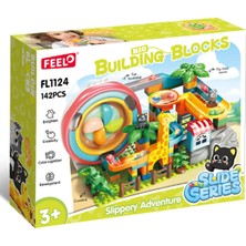 Seher Hediyelik Eşya Seher Oyuncak 142 Parça Monte Edilebilir Yapı Seti - Yeşil Standart