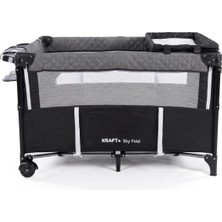 Kraft Sky Fold Oyun Parkı 70X120 cm - Gri