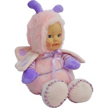 Halley Oyuncak Bebek Yüzlü Kelebek 35 cm - Pembe