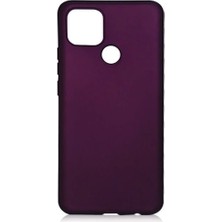 Ummeslem Oppo A15S Için Uyumlu Kılıf Yumuşak Soft Renkli Kapak Premier Silikon