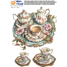 Mavi Sanat Ütü ile Rub On Transfer Kağıdı A4 Model No: 0055