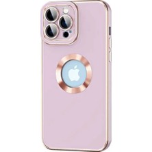 Ummeslem Apple Iphone 12 Pro Için Uyumlu Kılıf Kamera Lens Cam Korumalı Logo Gösteren Halkalı Kongo Kapak