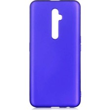 Ummeslem Oppo Reno 2z Cep Telefonu Için Uyumlu Kılıf Premier Yumuşak Renkli Silikon Kapak
