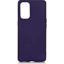 Ummeslem Oppo Reno 5 Pro 5g Için Uyumlu Kılıf Yumuşak Soft Renkli Kapak Premier Silikon
