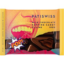 Patiswiss Guilty Patlayan Şekerli Sütlü Tablet Çikolata 100 gr