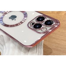 Ummeslem Apple Iphone 11 Pro Max Için Uyumlu Kılıf Kamera Lens Korumalı Magsafe Şarj Yumuşak Demre Kapak