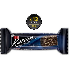 Eti Karam Gurme Bitter Çikolatalı Gofret 50 g x 12 Adet