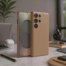 Ummeslem Samsung Galaxy S25 Ultra Cep Telefonu Için Uyumlu Kılıf Kamera Korumalı Kartlık Hazneli Vitra Kapak