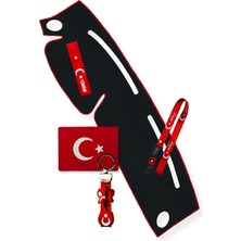 Tusba Market Hyundai Accent Yumurta Kasa Torpido Koruma Halısı (1996-2000) / Araç Oto Torpido Aksesuar Seti