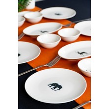 Origami 16 Parça 6 Kişilik Porselen Kahvaltı Takımı