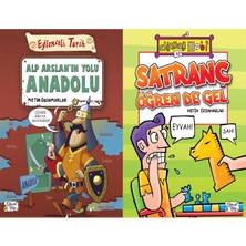 Eğlenceli Bilgi Yayınları Alp Arslanın Yolu Anadolu ve Satranç Öğren De Gel (Metin Özdamarlar)