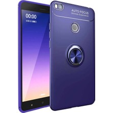 Ummeslem Xiaomi Mi Max 2 Uyumlu Cep Telefonu Için Dönebilen Yüzüklü Standlı Silikon Ravel Kapak