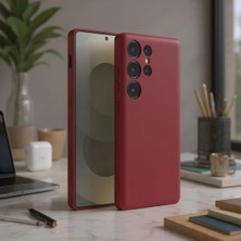 Ummeslem Samsung Galaxy S25 Ultra Cep Telefonu Için Uyumlu Kılıf Kamera Korumalı Kartlık Hazneli Vitra Kapak