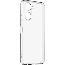 Vivo Y18 Cep Telefonu Için Uyumlu Kılıf Süper Silikon Esnek Şeffaf Kapak