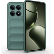 Ummeslem Xiaomi 14T Cep Telefonu Için Uyumlu Kılıf Esnek Tpu Oyuklu Arka Yüzey Tasarımlı Etnik Silikon Kapak