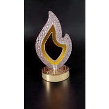 Famemus Accessory Odanıza Renk Katan Çok Şık Hediyelik Gece Lambası BOYUT:22CM