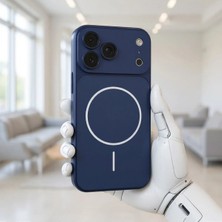 Ummeslem Apple iPhone 16 Pro Max Telefonu Için Uyumlu Kılıf Magsafe Şarj Özellik Kamera Korumalı Spark Kapak