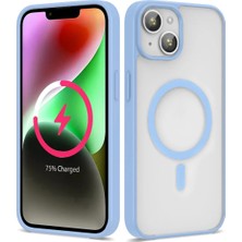 Ahlttiba Apple iPhone 13 Kılıf M-Safe Wireless Şarj Özellikli Silikon Cep Telefonu Için Uyumlu Kapak Ege Kapak