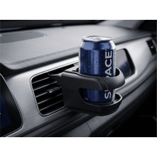 Tüm Araçlarla Uyumlu Oto Bardaklık Siyah Renk