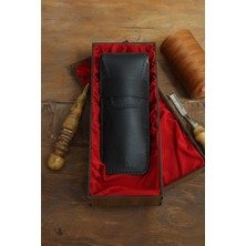 Akronium Leather Hakiki Deri 4'lü Kalemlik