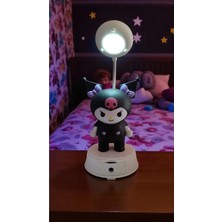 Famemus Accessory Siyah Masa Üzeri Kalemtraşlı Gece Lambası 30CM, Şık ve Kullanışlı Tasarım