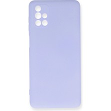 Balkan Grup Galaxy M51 Kılıf Nano Içi Kadife - Lila