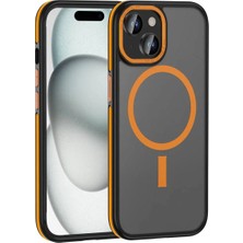 Apple iPhone 14 Için Uyumlu Kılıf Magsafe Şarj Özellikli Mat Görünümlü Ant Kapak